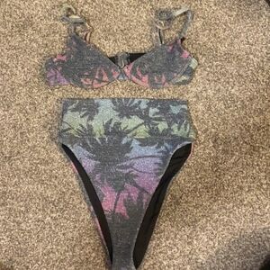 High waisted Beach Riot bikini